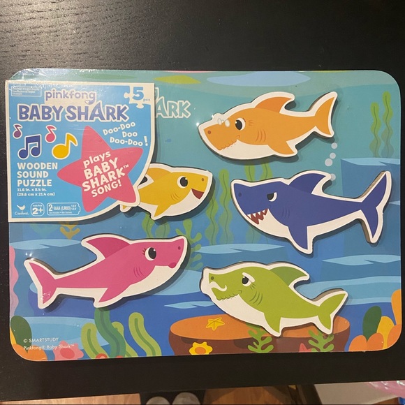 baby shark puzzle with sound